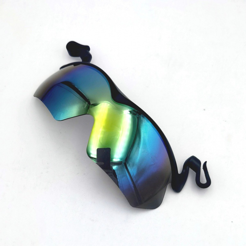 노란색 필름으로 코팅된 검정색/편광판