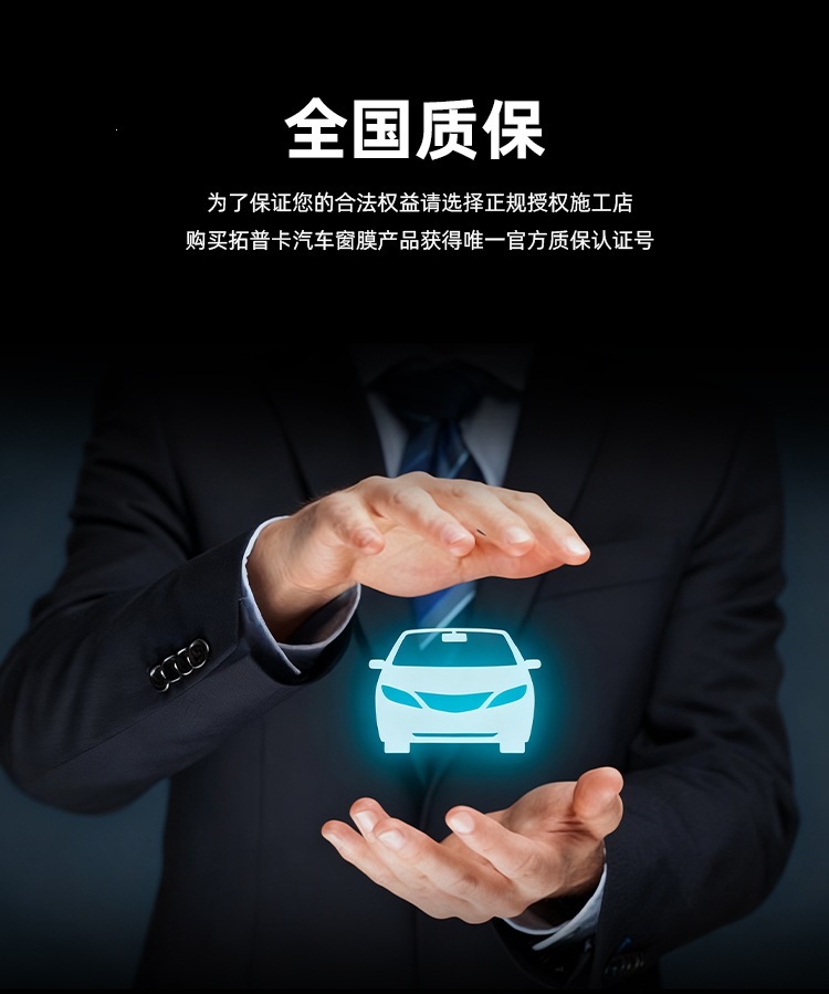 TOPCAR Ultra-High-Definition Nano-Magnetic High-Insulation Window Film, Skin Care Film, Car Sunscreen Film, Wholesale Full-Car Film