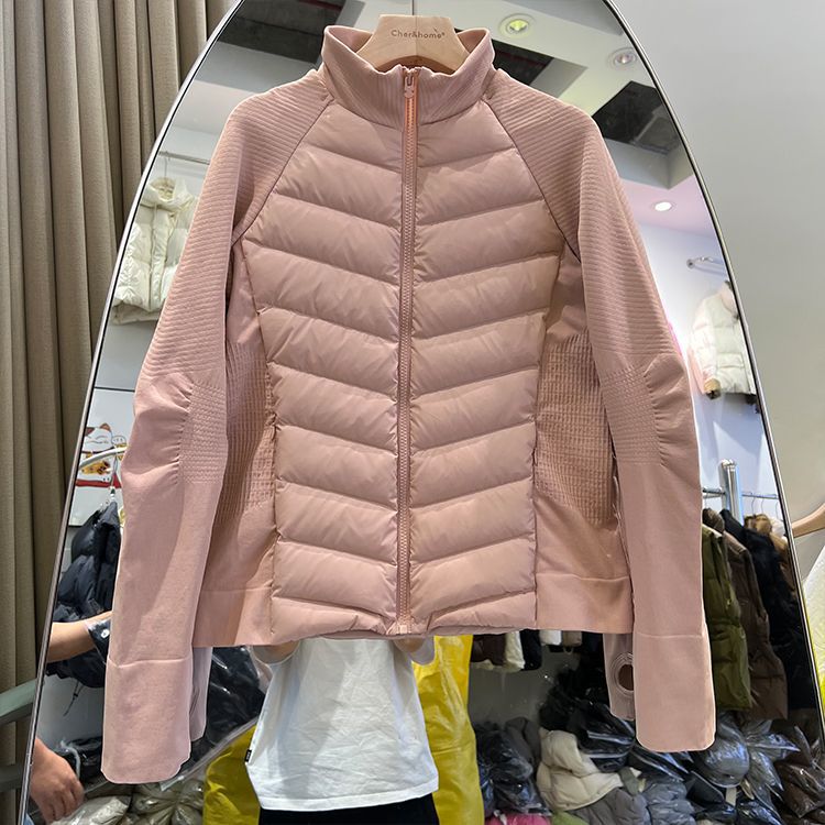 ChicShe Sports Yoga Down Jacket Women Skiing Running Hiking Autumn Winter Lightweight Fitness Inner Layer Windproof Warm Coat_voghion.com