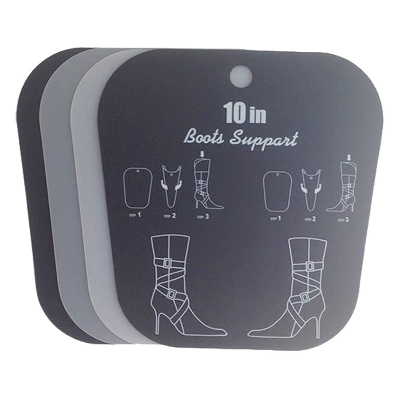 10-дюймовая Однослойная опора для обуви, белая черная прямая опора для ботинок, полипропиленовая пластиковая опора для обуви, прямые поставки с завода
