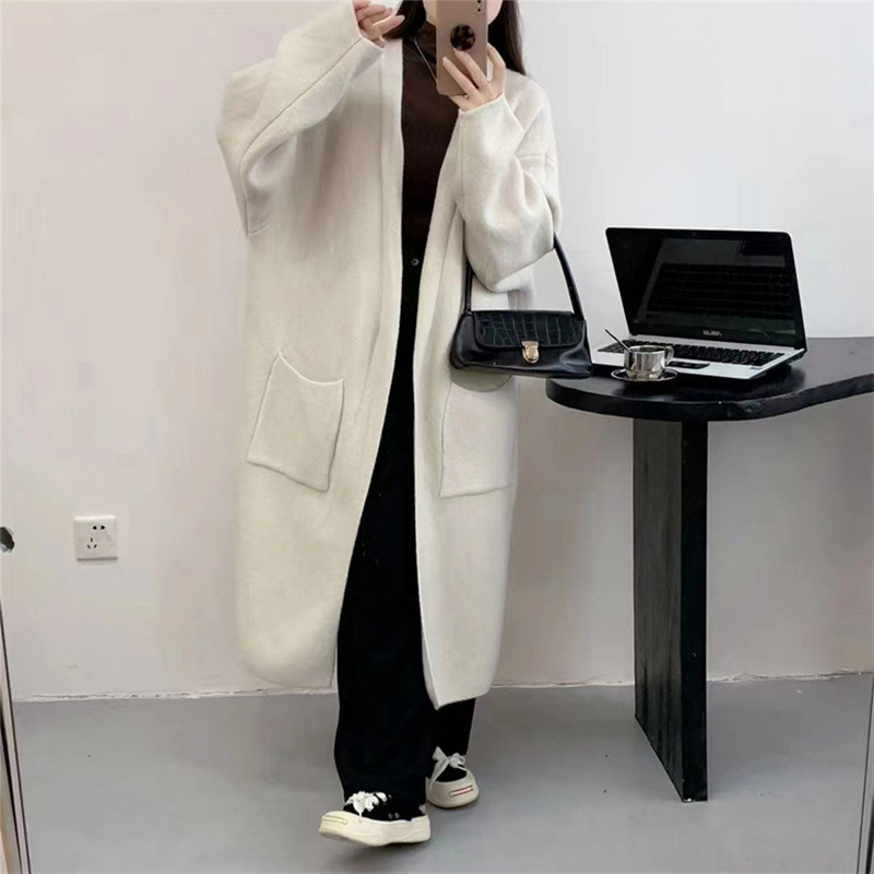Regular Sleeve Sleeve Type Wholesale Women's Casual Classic Style Solid Color Long Sleeve Sweaters & Cardigans
