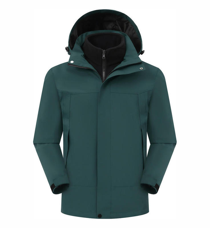 冲锋衣定制印字logo三合一工作服刺绣可拆卸外套工装秋冬订做羽绒|undefined