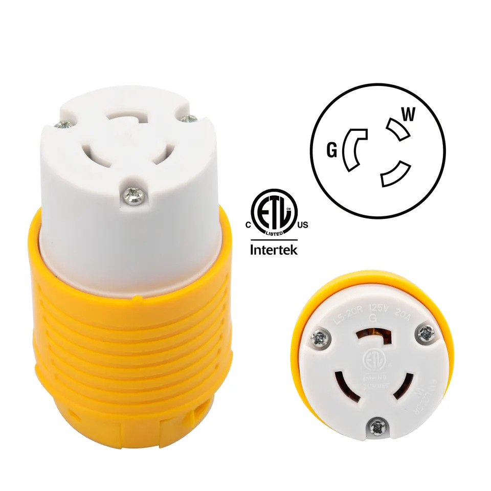 キャンピングカー各種用125vアメリカ式電源プラグ屋外船用30a50a変換コンセントコンセントセット