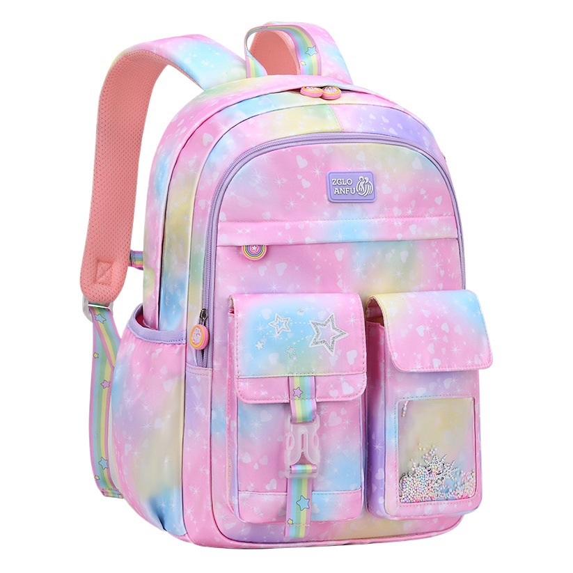 Amazon popular Escuela Primaria estudiante mochila Linda hembra columna protección transfronteriza mochila impermeable niños mochila fábrica al por mayor