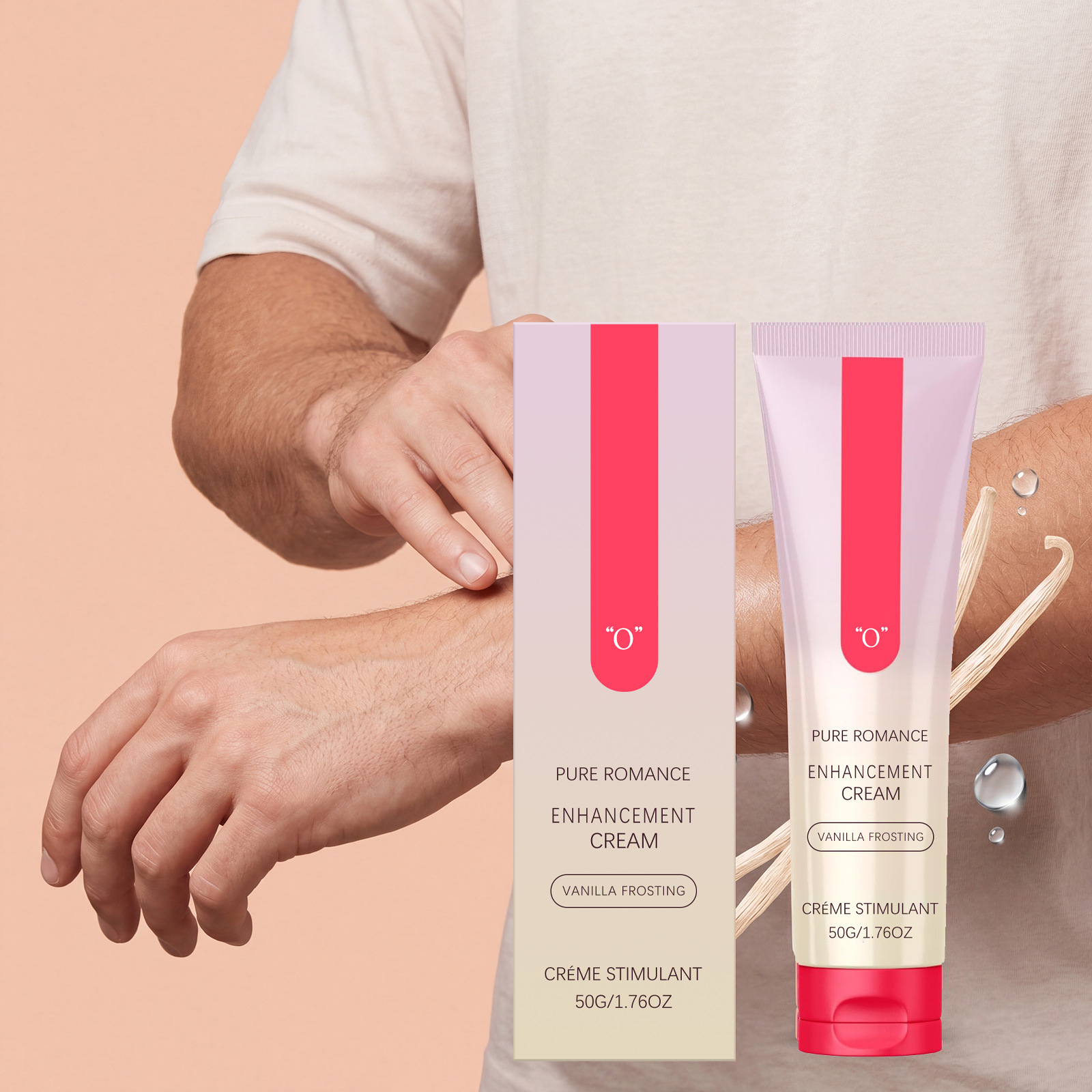 Skin Moisturizing Cream, Gentle Care for the Body's Skin, Soft and Comfortable, Daily Hydration and Moisturizing, Convenient Care Cream