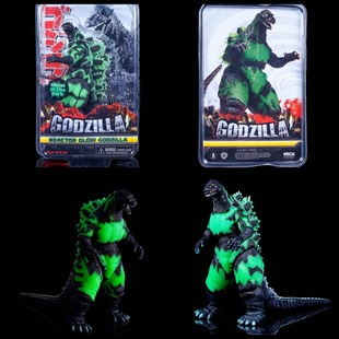 NECA reactor glow Godzilla Godzilla luminous version joint movable dinosaur hand figure model