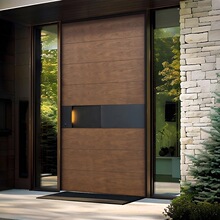 入户门子母门防盗门进户门木纹风装甲门铸铝门别墅大门农村自建房