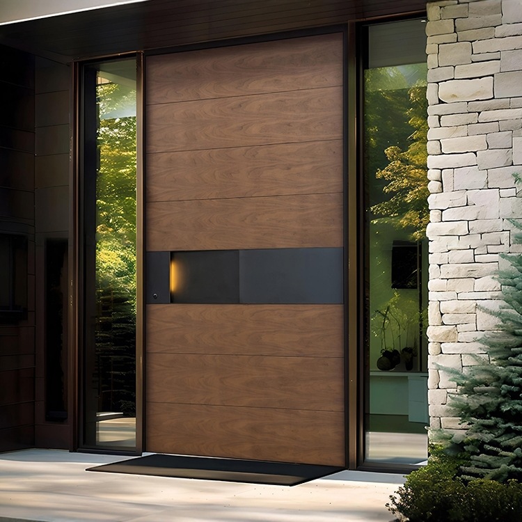 入户门子母门防盗门进户门木纹风装甲门铸铝门别墅大门农村自建房