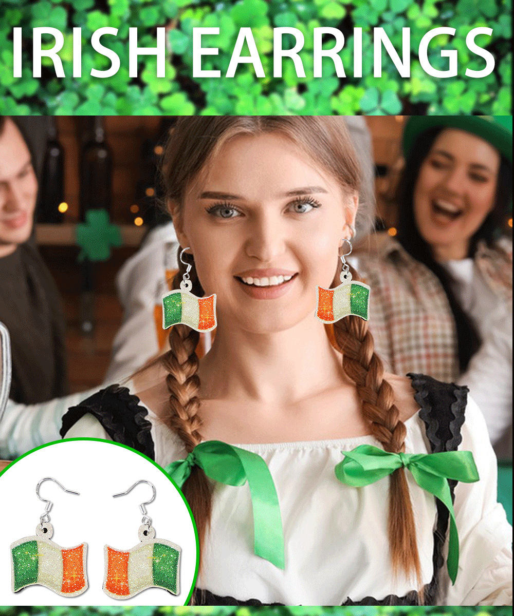 6g Weight Drop Earrings Event & Party Supplies 1 Pair Quantity Party, Festival Occasion Gretel Material St. Patrick Festival Shamrock, Cartoon, hat Pattern Cute Style Handmade Craft 1 Pair Cute Shamrock Cartoon Hat Gretel 无