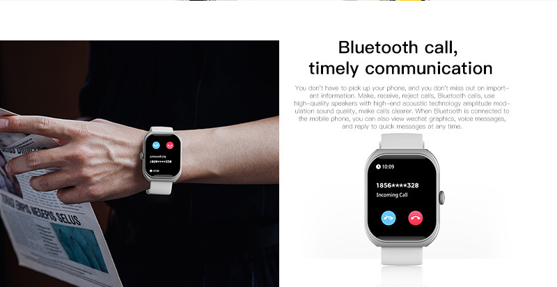 Smartwatch met bluetooth bellen waterdichte sporthorloge_voghion.com