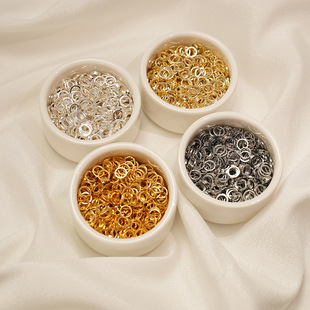 14K18k�y����ɫ�]��Ȧ�AȦ�|Ƭ�ֹ�diy����朶��h��Ȧ�Ʒ��