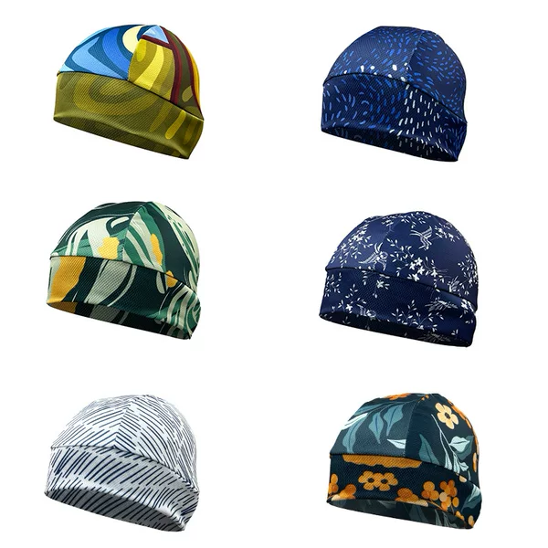 Running Hat, Ice Silk Cycling Cap, Summer Sun Protection, Quick-Drying Outdoor Unisex Headgear, Helmet Liner, Custom-Made