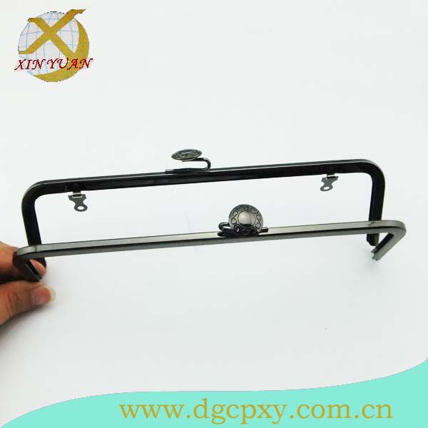 供应手袋口金珠绣包夹珠绣包铁架子手袋口夹 口金