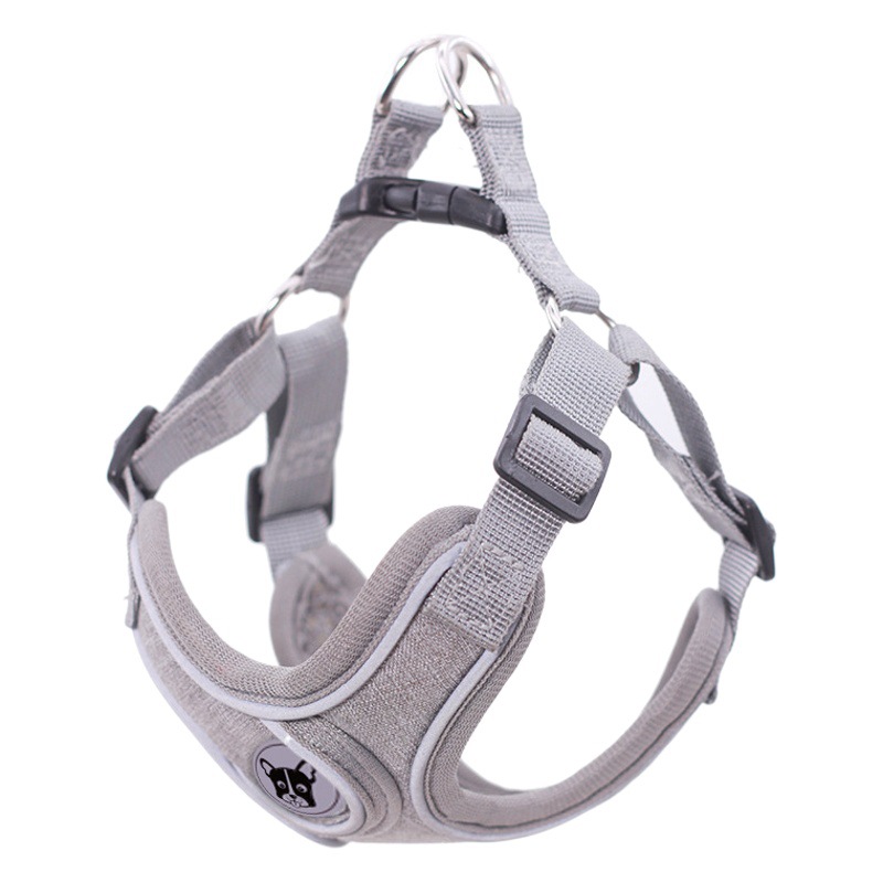 Correa para el pecho del perro suministros para mascotas nuevos perros medianos y pequeños chaleco reflectante anti-rotura correa para perro