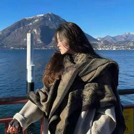 大西北新疆云南空调披肩女川西川藏旅游斗篷西藏拉萨青海旅行穿搭