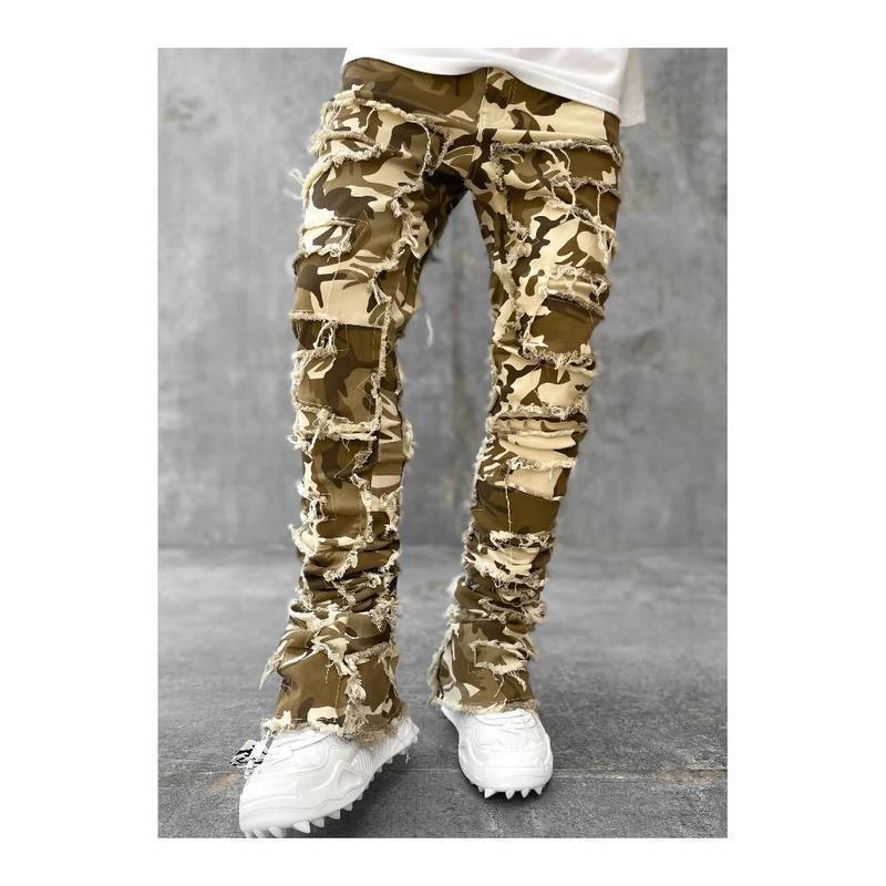 Stretchy Vintage Be Stacked Jeans For Men Premium Raw|undefined