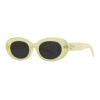 Retro sunglasses, fashionable sun protection cream, 2023 collection, cat's eye, UF-protection, Korean style