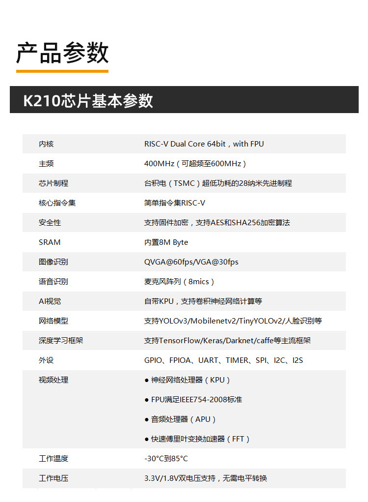 K210开发板套件AI人工智能机器视觉 人脸识别Python深度学习CanMV-阿里巴巴