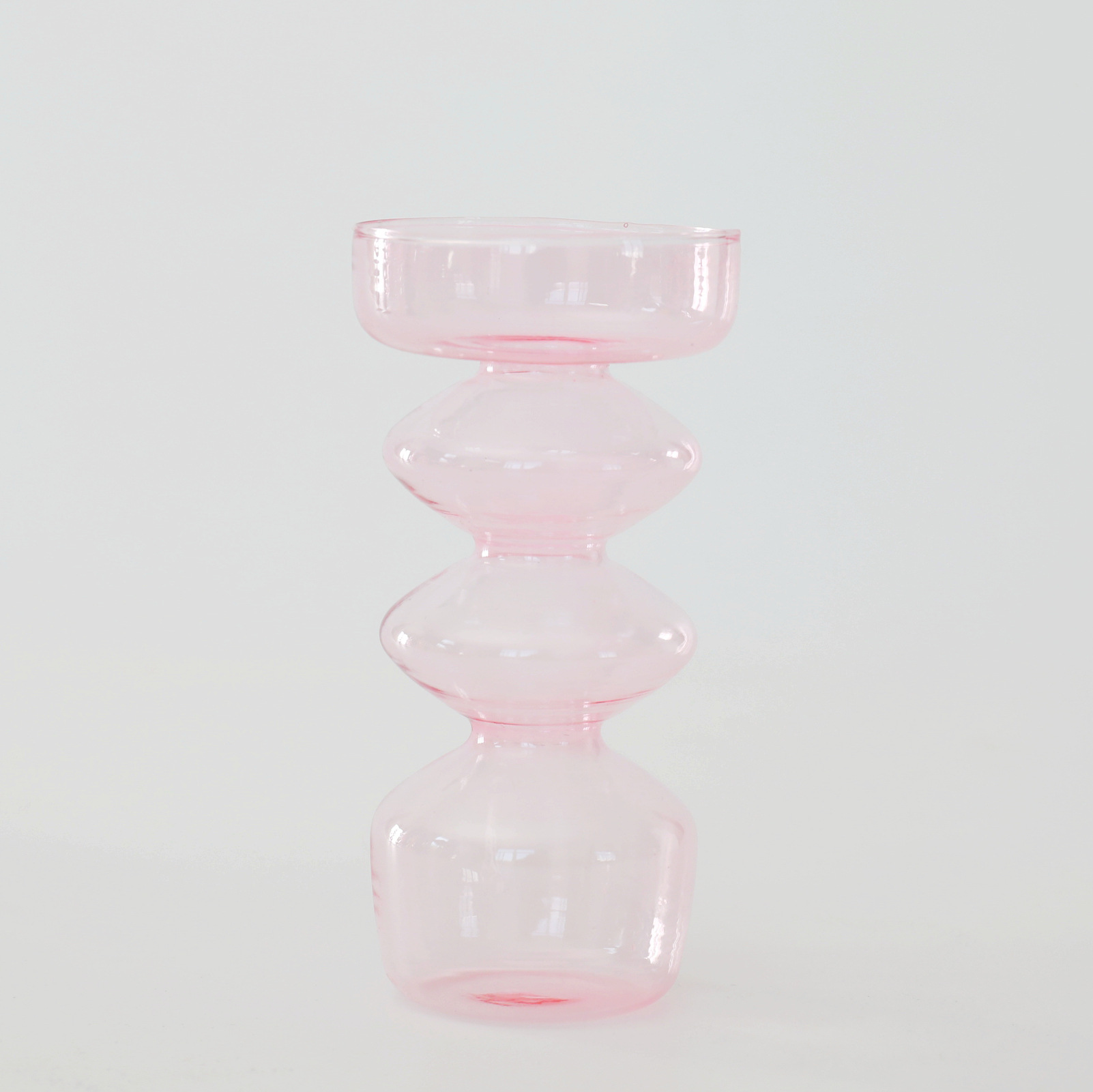 꽃병 촛대 I 핑크