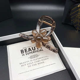 2025韩国网红新款发卡发夹女8公分半扎高马尾抓夹成人逛街头饰