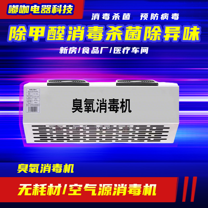 臭氧发生器壁挂式臭氧消毒机食品厂车间垃圾站商用杀菌除臭除异味