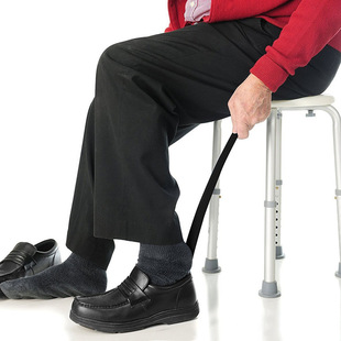 Long-Handled Shoehorn for Home Use by Elderly and Pregnant Women, Lazy People Do Not Bend Over, 14cm Shoehorn for Wearing Shoes, Extended Shoe Lifter
