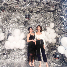 ins背景布pvc网红拍照打卡墙酒吧装饰道具摄影写真影楼房间软装饰