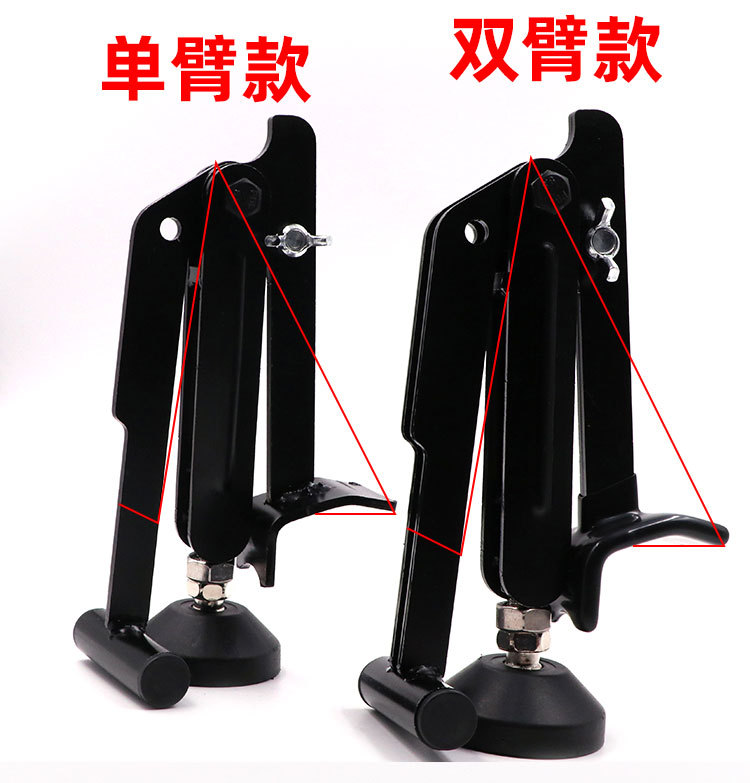 New motorcycle front and rear wheel lift stand for repair and maintenance, portable folding parking support stand, labor-saving lifter
