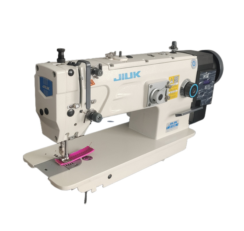 JK-1530D al por mayor de alta velocidad de reabastecimiento automático de gran lanzadera máquina de coser curva máquina de espiga triángulo aguja máquina de coser