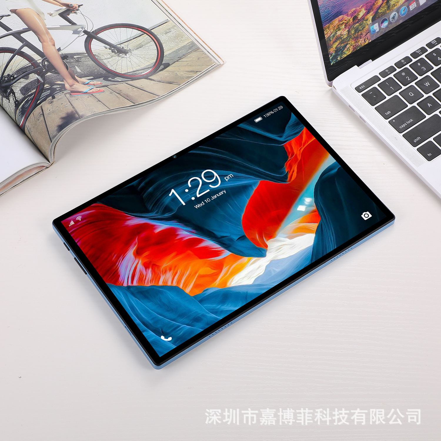 TK Güney Amerika Sınır Ötesi Yeni Model 10.1 İnç Tablet Bilgisayar Android 10 Akıllı Bluetooth 2 İn 1 Tablet Bilgisayar Toptan