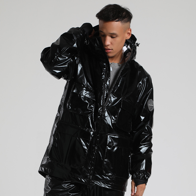 Snowwear Herren große Größe winddicht wasserdicht warm atmungsaktiv Schneeanzug Snowboard Doppelbrett schillernde Nische Snowwear weibliche Top_voghion.com