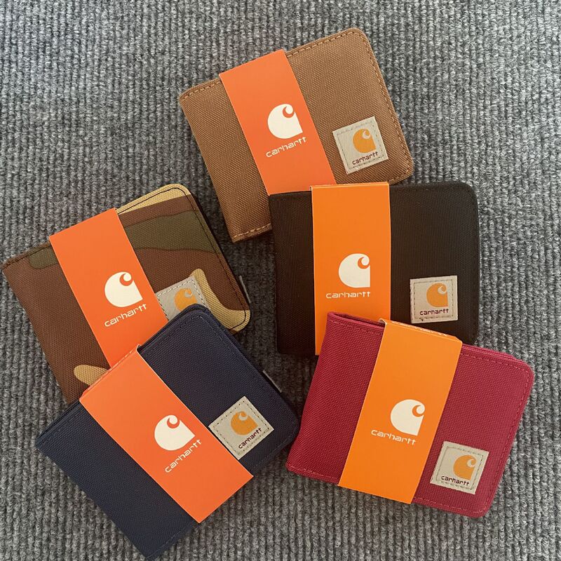 Carhartt Trendy Foldable Card Holder Coin and Id Holder Lightweight Portable Fashion Brand 80% off Wallet for Students Carhartt Trendy Foldable Card Holder Coin and Id Holder Lightweight Portable Fashion Brand 80% off Wallet for Students
