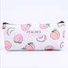 Japanese cute fresh pencil case, fruit stationery, storage bag for elementary school students