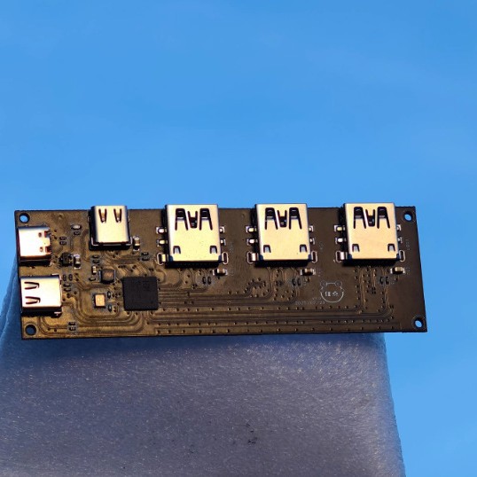 USB3.0全5GBPS 4口分线器type-c扩展器hub集线器模块CH634