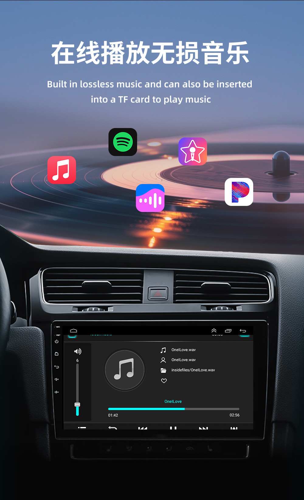Cross-Border Hot-Selling USB Original Car Wired to Wireless Carplay & Android Auto Two-In-One Carplay Box