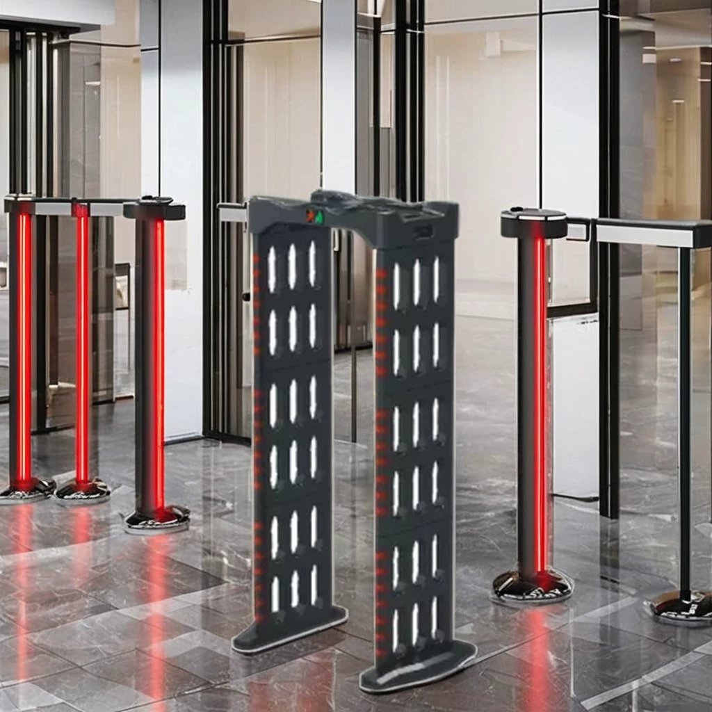 Заводская цена портативные складные металлические ворота безопасности для тестирования ежедневных металлов для наружных мероприятий