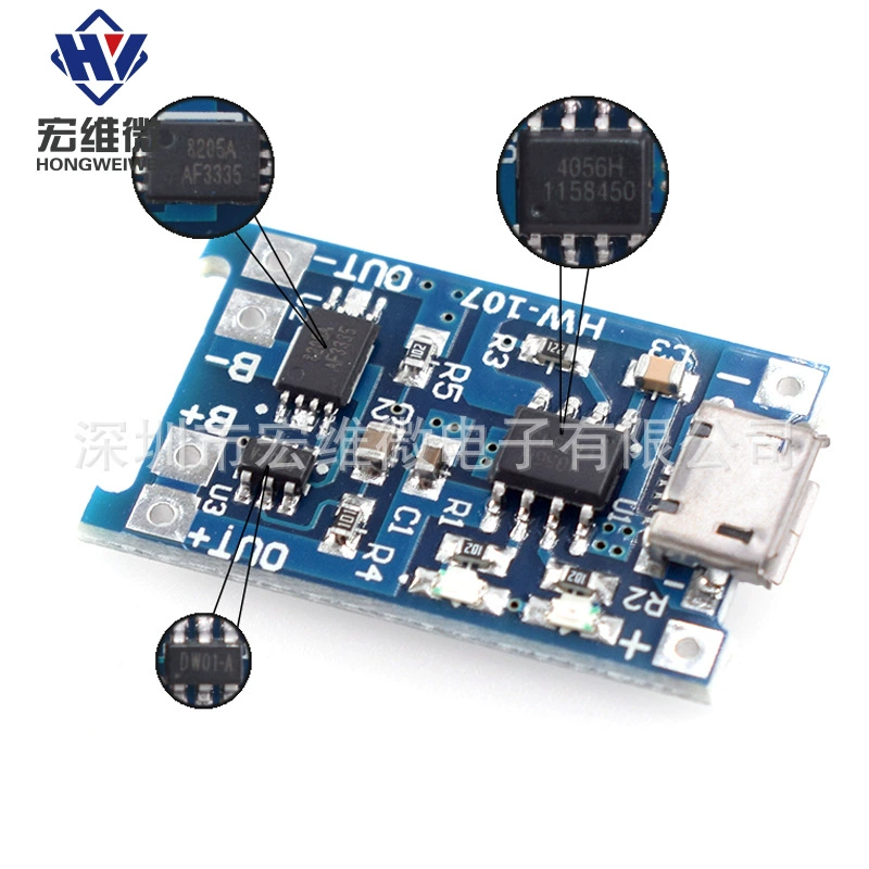 LED-блок питания зарядка, модуль, аккумулятор, литиевый аккумулятор, 5V, 1A