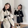 Demi-season dress, quilted suit, for 3-8 years old