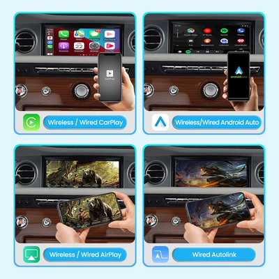 Auto Cross-Border Decoder – Simsiz CarPlay və Android Auto