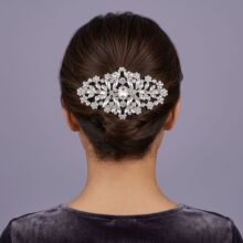日韩热销轻奢优雅发梳新娘婚礼礼服盘发插梳晚宴写真演出派对发饰