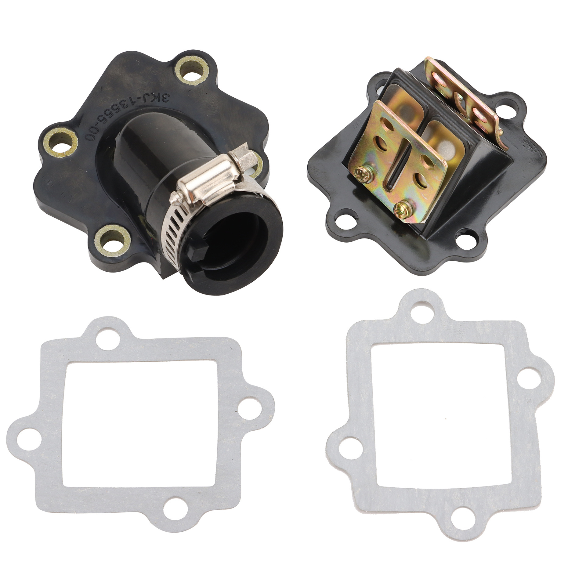 GOOFIT Motorcycle Intake Manifold Adapter for YAMAHA JOG Vino Zuma BWS Minarelli2