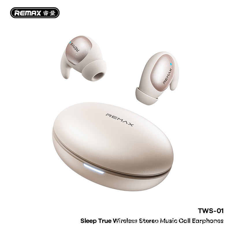 睿量新型睡眠真の無線ステレオ音楽通話イヤホン両耳サラウンド音睡眠モードTWS-01|undefined