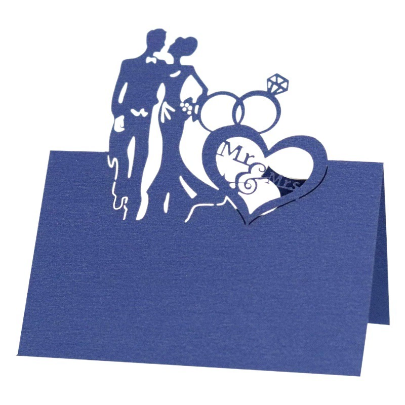 Полый свадебный банкет макет розовая любовь свадьба сиденье карты Жених и невеста украшения стола карта в наличии оптом