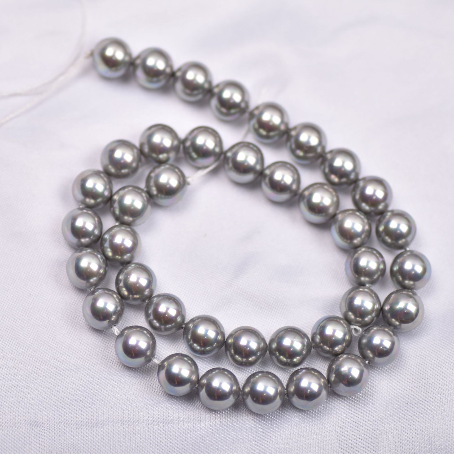 蝶貝模造真珠散珠DIYネックレス手作りジュエリーアクセサリー直穴カラフルパール原材料卸売ガラス