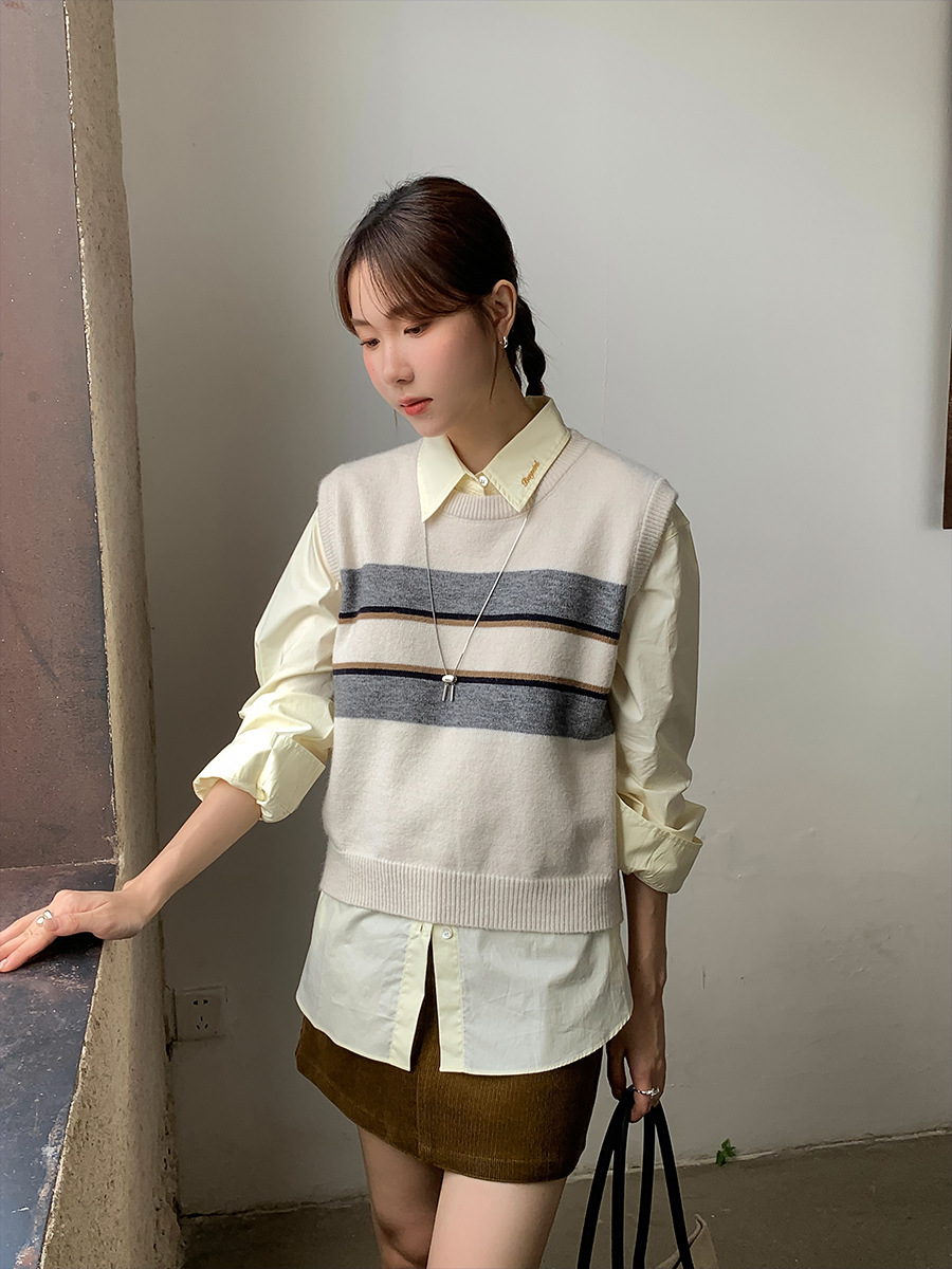 Yy0529 apricot vest