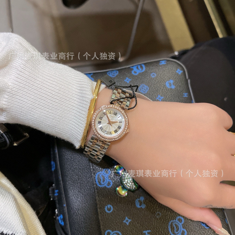天家小美人腕時計 ジャリーレディース 小型文字盤 おしゃれで多用途 ダイヤモンド付きクォーツ ステンレスバンド レディース腕時計 卸売腕時計|undefined