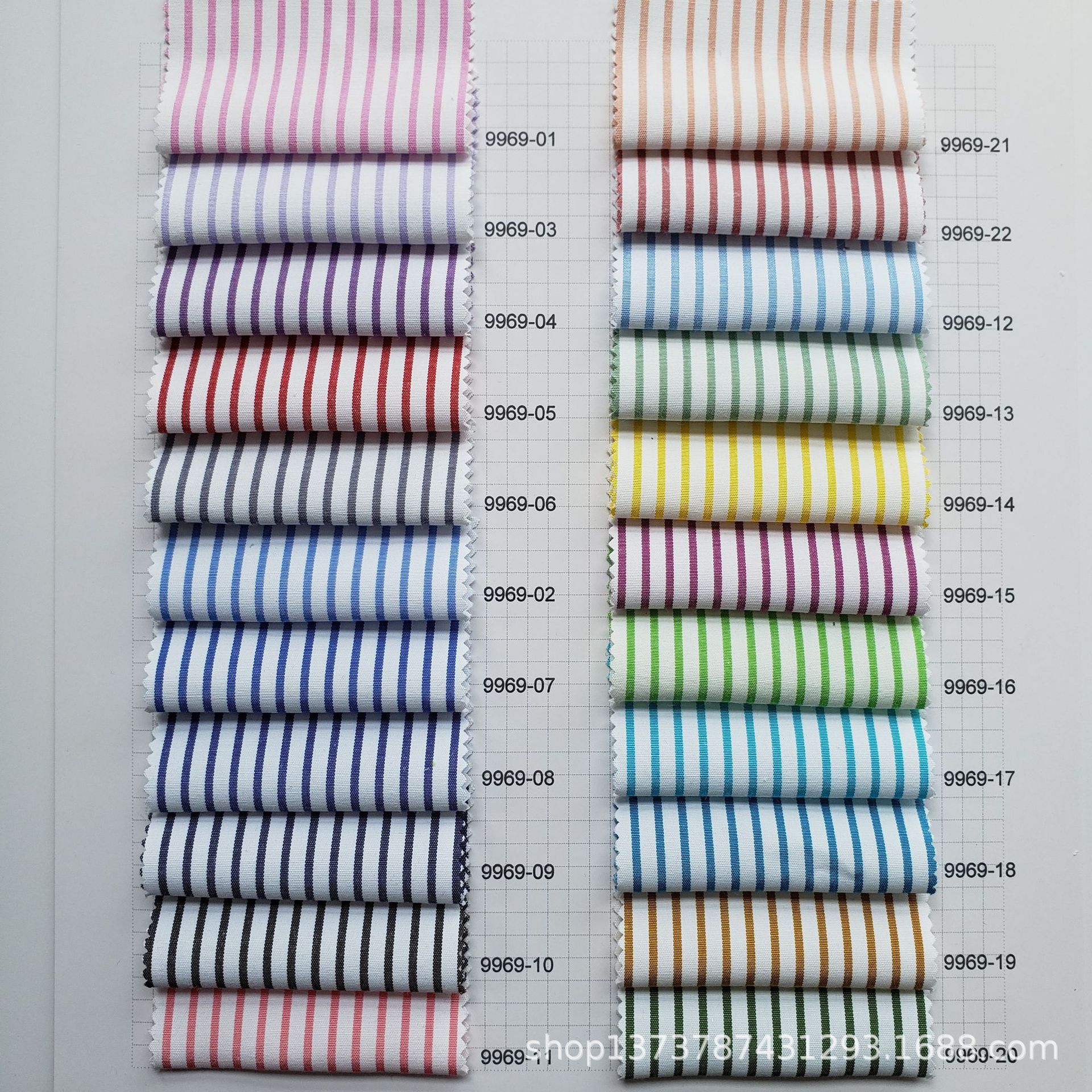 现货供应 40s涤棉色织条纹布 TC条子职业装工装 春夏衬衫服装面料