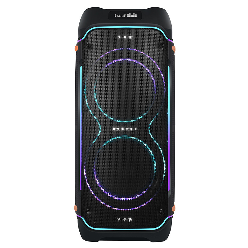 クロスボーダー電気商ハイパワーusbカードbluetoothスピーカーダブル10インチ重低音雰囲気灯盤広場舞音響|undefined