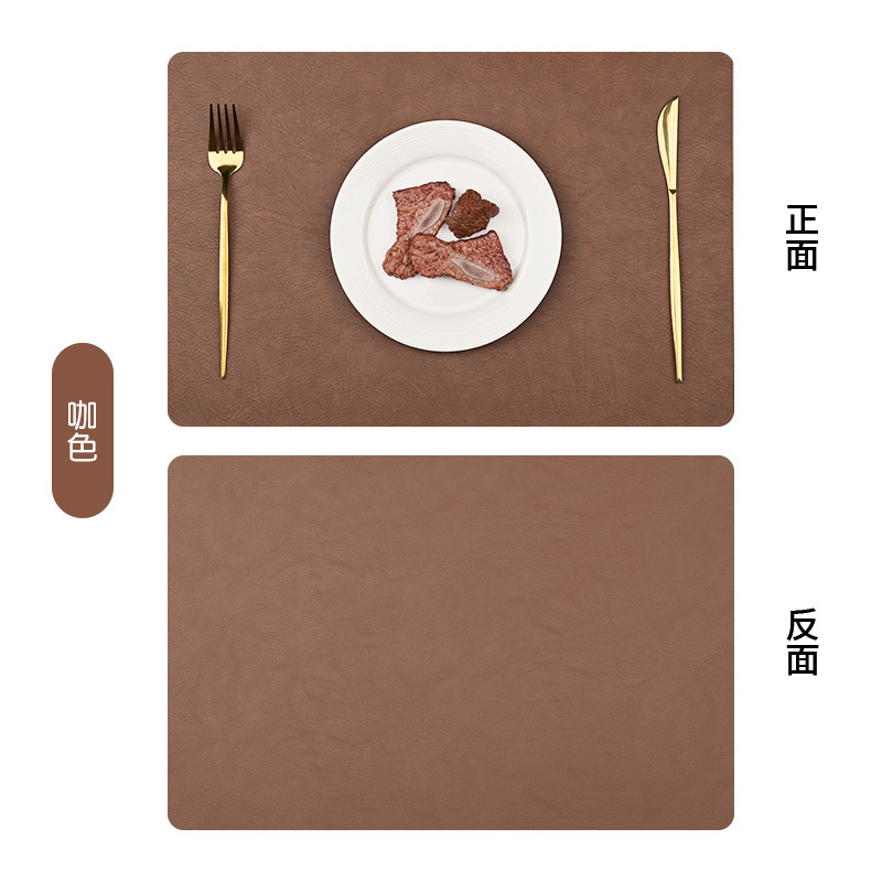 브라운 + 브라운 (사각형) [두껍고 내마모성이 뛰어나 오랫동안 새것처럼 사용 가능]