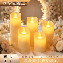 工厂直销led摇摆电子蜡烛灯酒店KTV装饰无烟蜡烛灯生日婚礼氛围灯